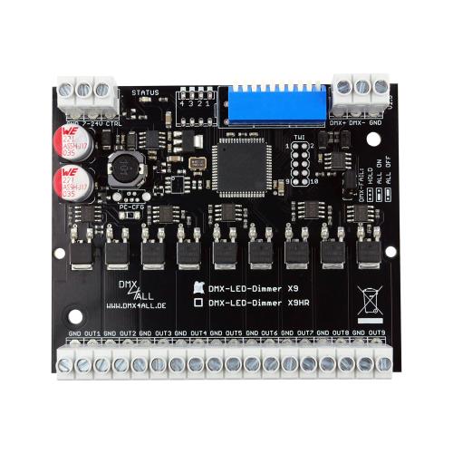 90-3309 DMX-LED-Dimmer X9