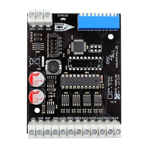 90-3908 DMX-Analog 0-10V 8-Kanal