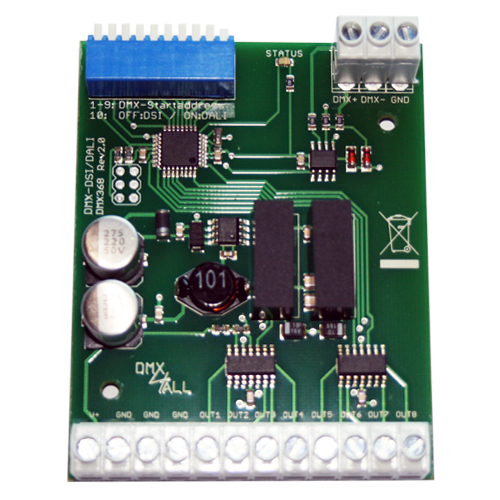 90-0268 DMX-DSI/DALI-Interface 8 90-0268 DMX-DSI/DALI-Interface 8