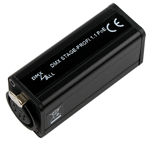 DMX STAGE-PROFI 1.1 PoE (XLR5)