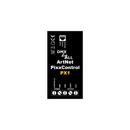 Housing sticker ArtNet PixxControl PX1 Housing sticker ArtNet PixxControl PX1