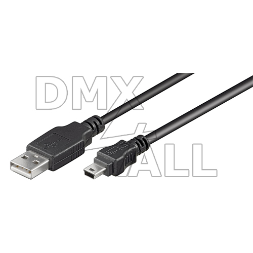 USB-Cable 1,5m A-Plug MiniB-Plug