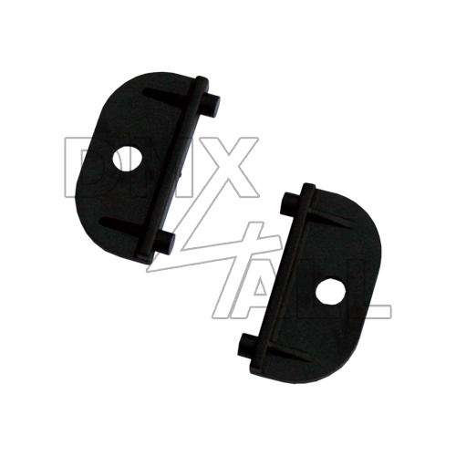 Wall mount clips for din rail housing