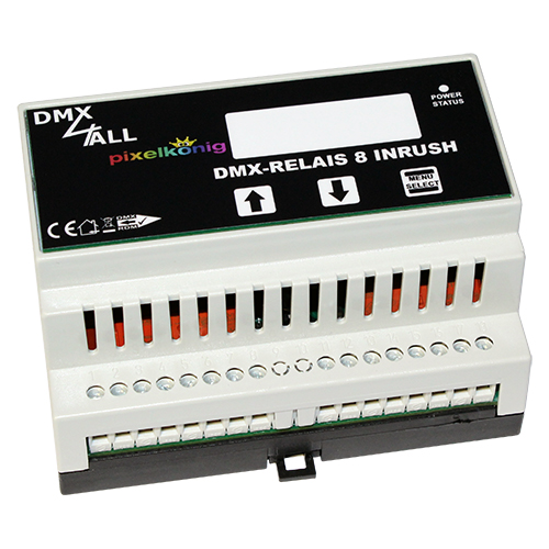 99-2008 DMX-RELAIS 8 INRUSH+ 99-2008 DMX-RELAIS 8 INRUSH+